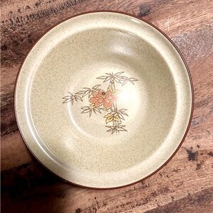 {78} Vintage Noritake stoneware rapport 1978-1982 rim cereal bowl 8245.